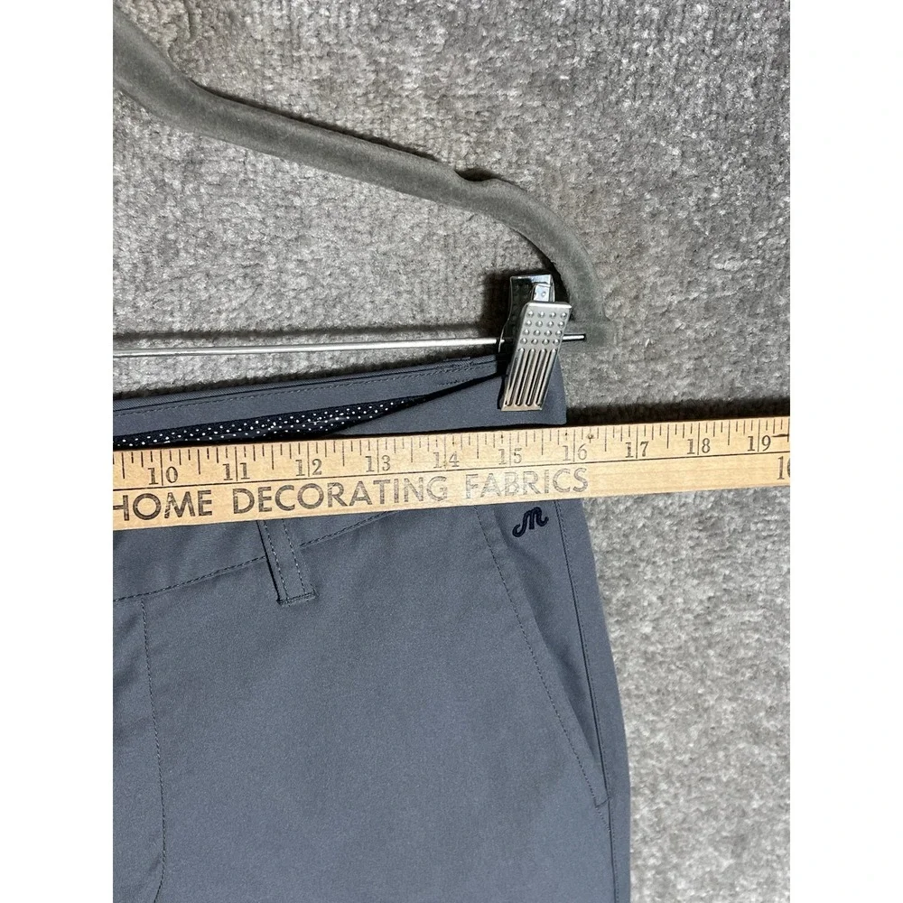 Bonobos Maide Slim Performance Golf Pants Mens Size 30x32 Gray Pockets Preppy